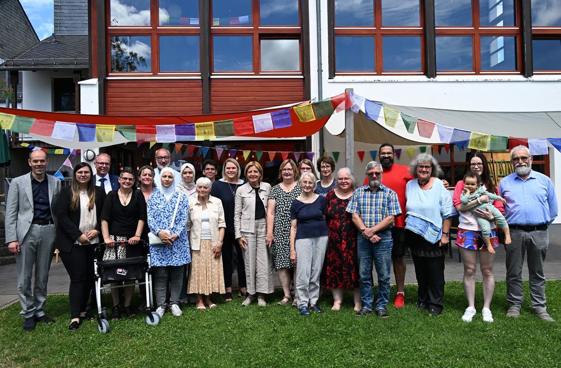 Besuch des Café International in Büchenbeuren.