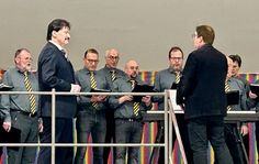 Mit Musik, Gesang und 150 Gästen feierte der Ortsbürgermeister von Lutzerath Günter Welter im Bürgerhaus seinen 75. Geburtstag.