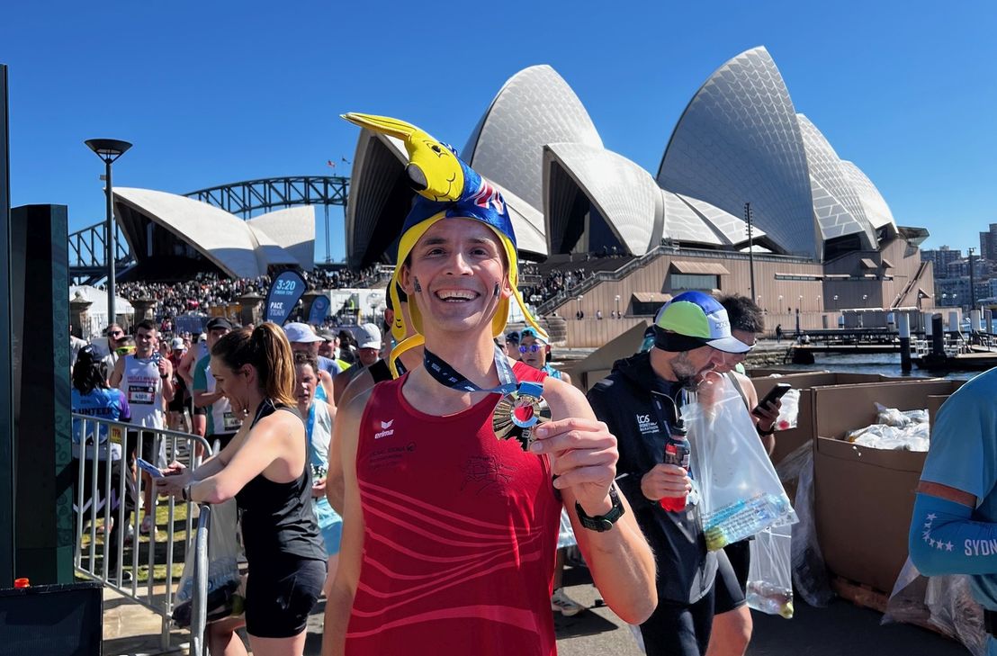 Sydney Marathon 2025: Gerhard Janzen auf der anderen Seite der Welt ins Ziel.