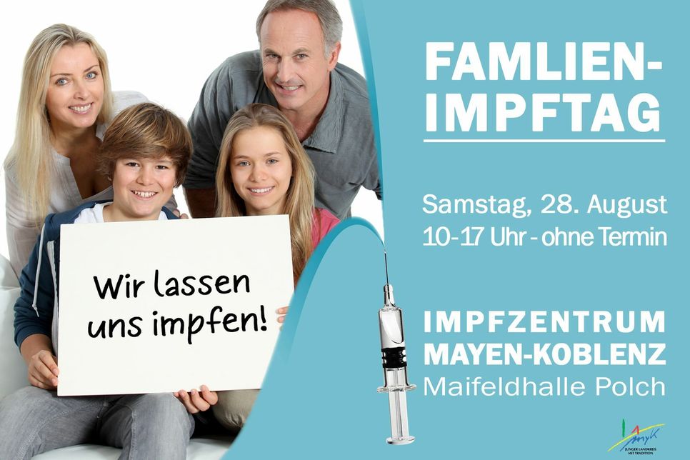 Das Impfzentrum in der Maifeldhalle Polch ist am Samstag, 28. August, von 10 bis 17 Uhr geöffnet. Impfungen sind ohne Termin möglich.