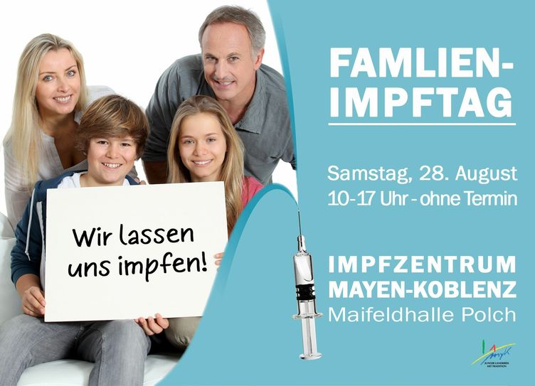 Das Impfzentrum in der Maifeldhalle Polch ist am Samstag, 28. August, von 10 bis 17 Uhr geöffnet. Impfungen sind ohne Termin möglich.