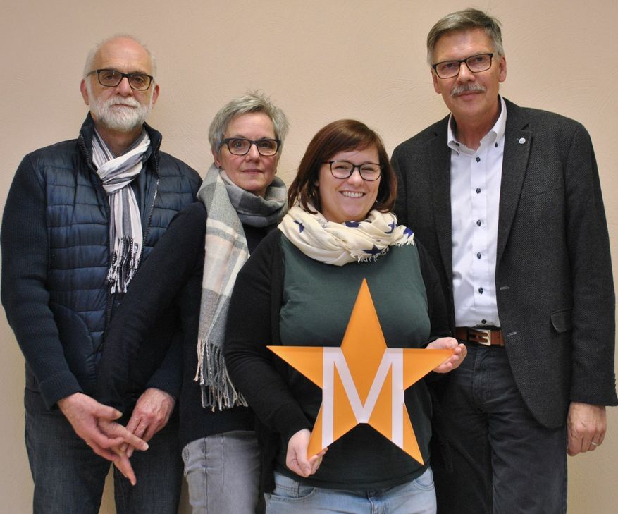 Katrins Eltern, Sarah Steinmetz und Bruno Zimmer, Vorstandsvorsitzender der Stefan-Morsch-Stiftung. Foto: Stefan-Morsch-Stiftung