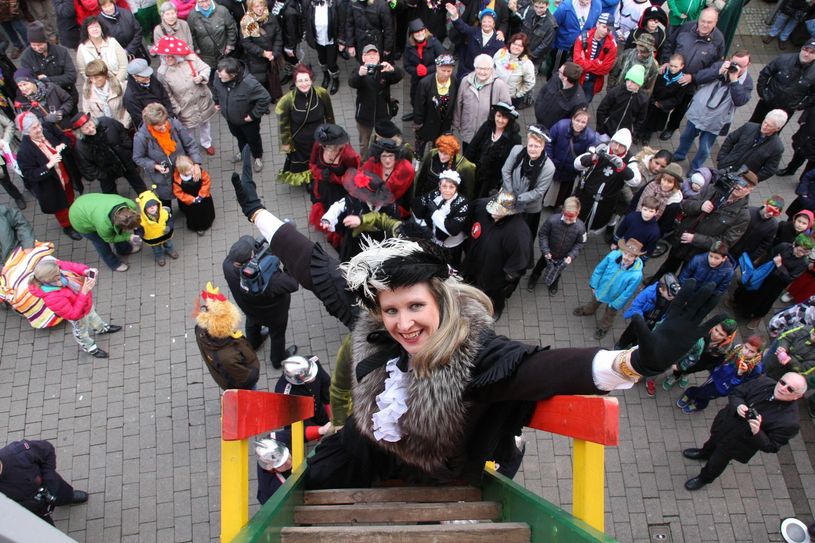 Fast geschafft: Möhne Martine Wells. Foto: Jan Mußweiler