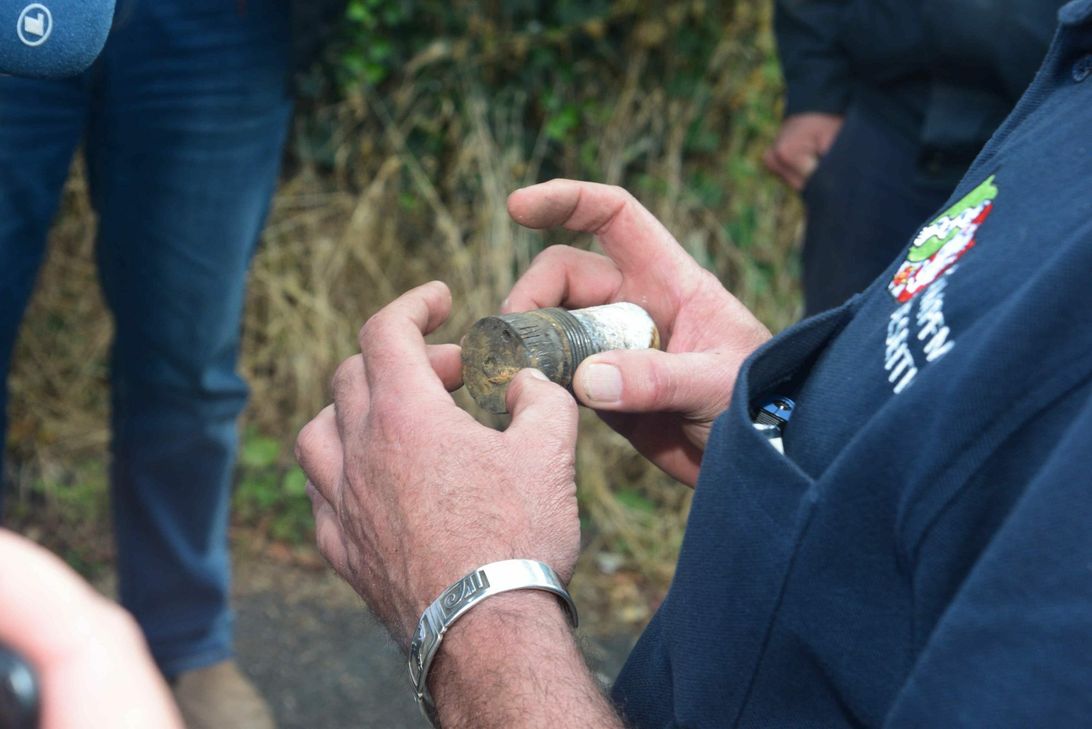 Einer der beiden Zünder. Foto: Scholl