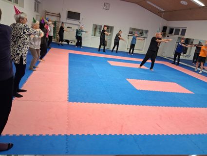 Mit karnevalistischen Liedern und viel guter Laune verband die Gymnastik-Gruppe des Seniorenvereins Cochem-Zell e.V. Sport und Fastnacht.