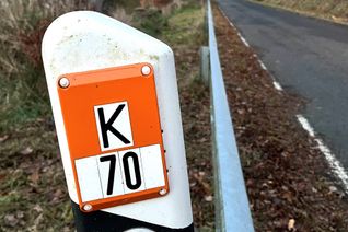 Nicht mehr sicher: Die Strecke zwischen Krummenau und Weitersbach wird bis März gesperrt.