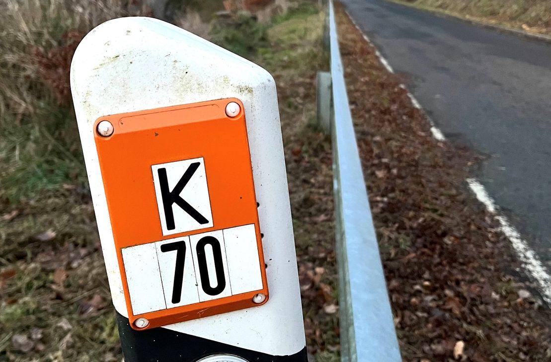 Nicht mehr sicher: Die Strecke zwischen Krummenau und Weitersbach wird bis März gesperrt.