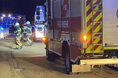 Die Einsatzstelle in Trier.