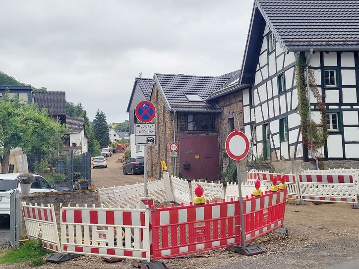 Technisch besonders aufwendig ist der Ersatz des Gewässerdurchlasses am Hauserbach in Eiserfey.