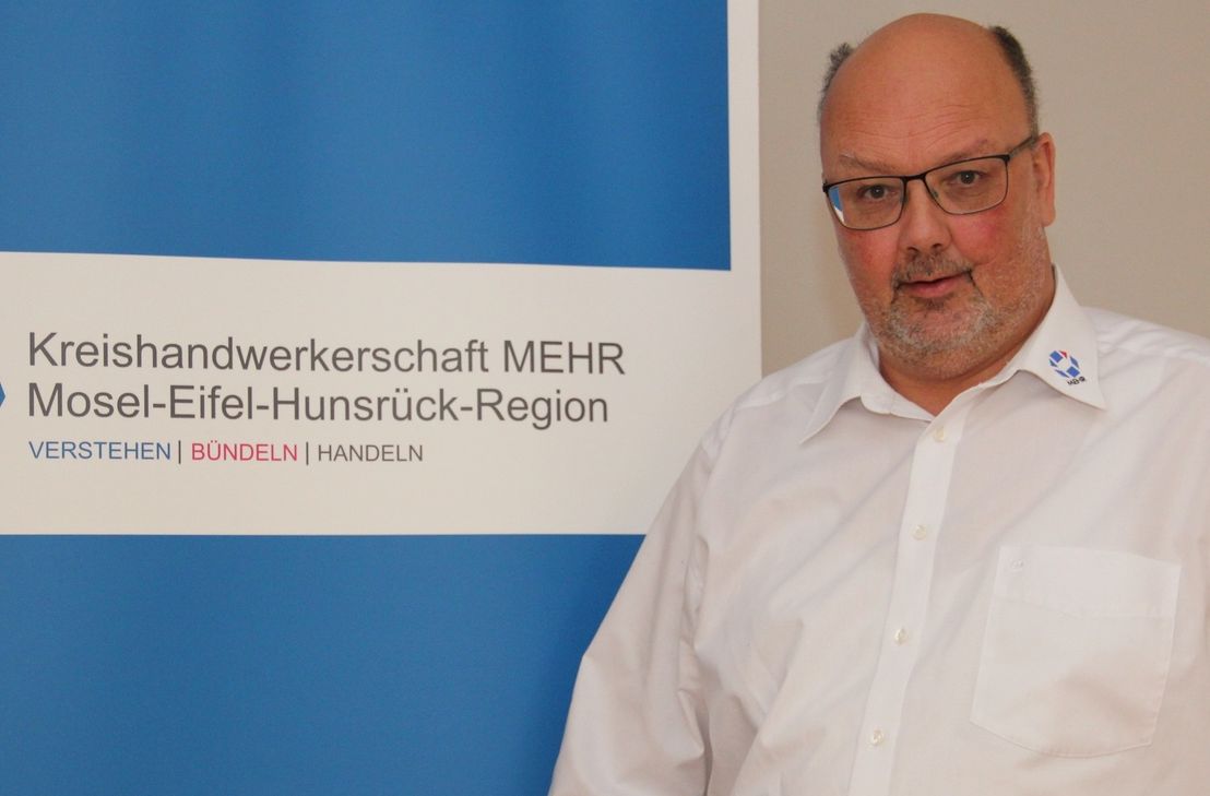 Dirk Kleis, Geschäftsführer der Kreishandwerkerschaft Mosel-Eifel-Hunsrück-Region und der angeschlossenen Innungen.