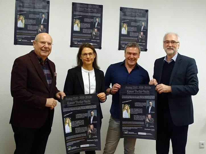 Hoffen auf großen Zuspruch der Konzer Thriller-Nacht: