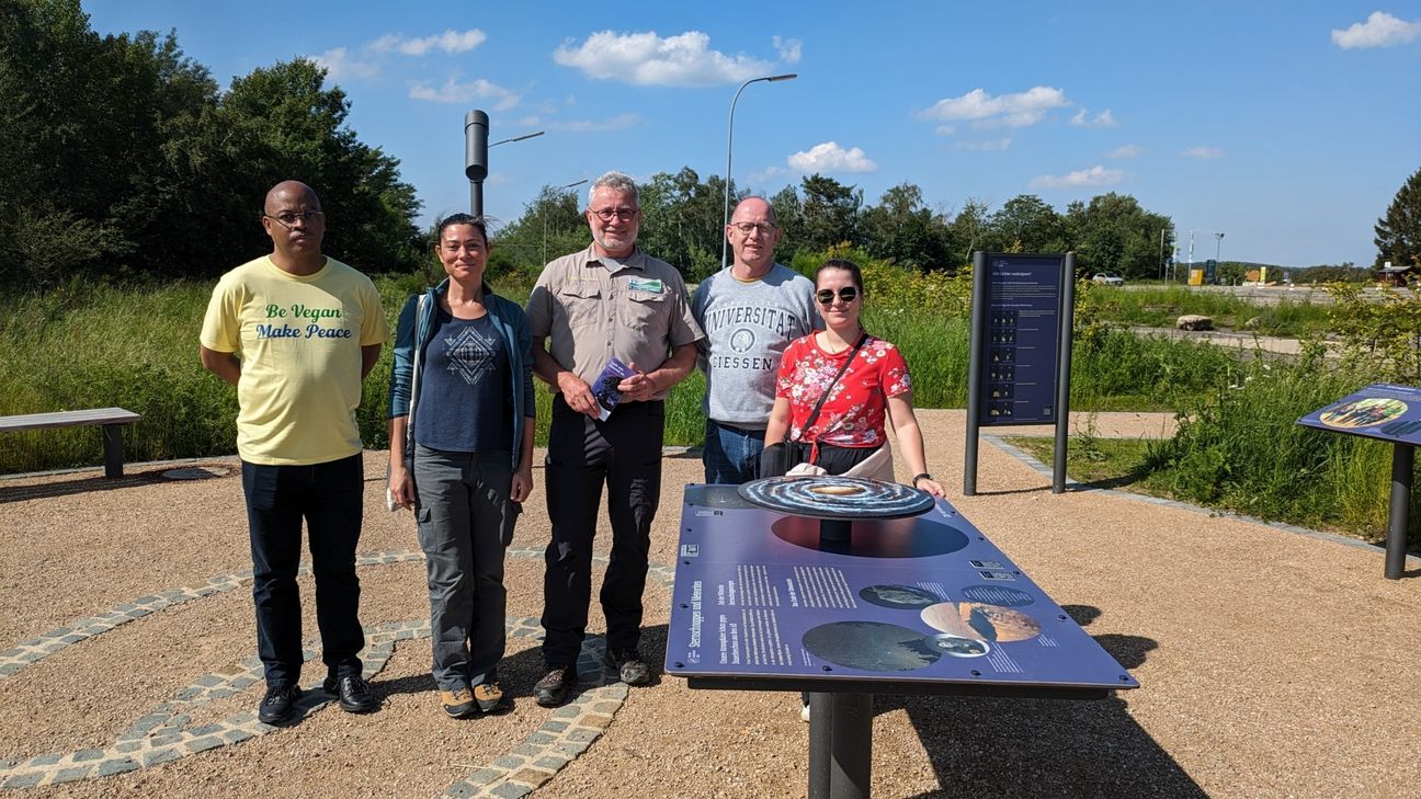 asziniert war die madagassische Delegation von den Angeboten zum Erleben des Sternenhimmels in der Sternenlandschaft Eifel.