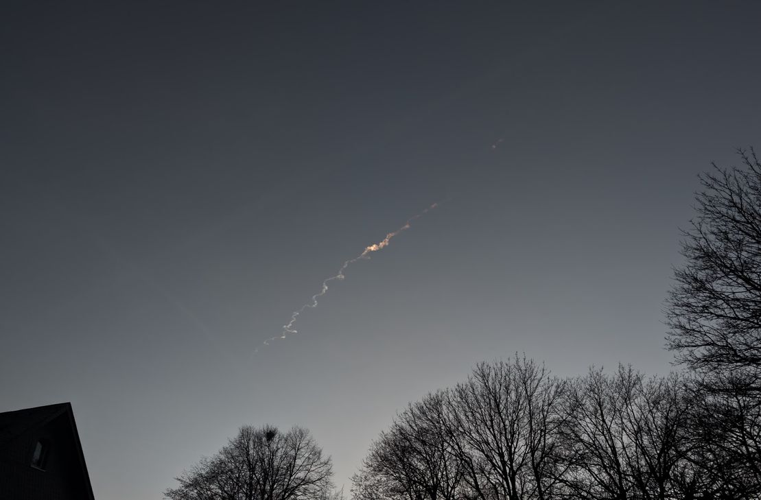 Das Himmelsphänomen war auch in der Region zu sehen.