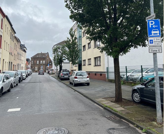 Die Carmanstraße ist zwischen Frauenbergerstraße und Karlstraße bis 29. Mai gesperrt.