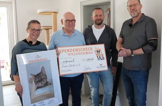 Übergabe an Annas Verein e.V. aus Trier