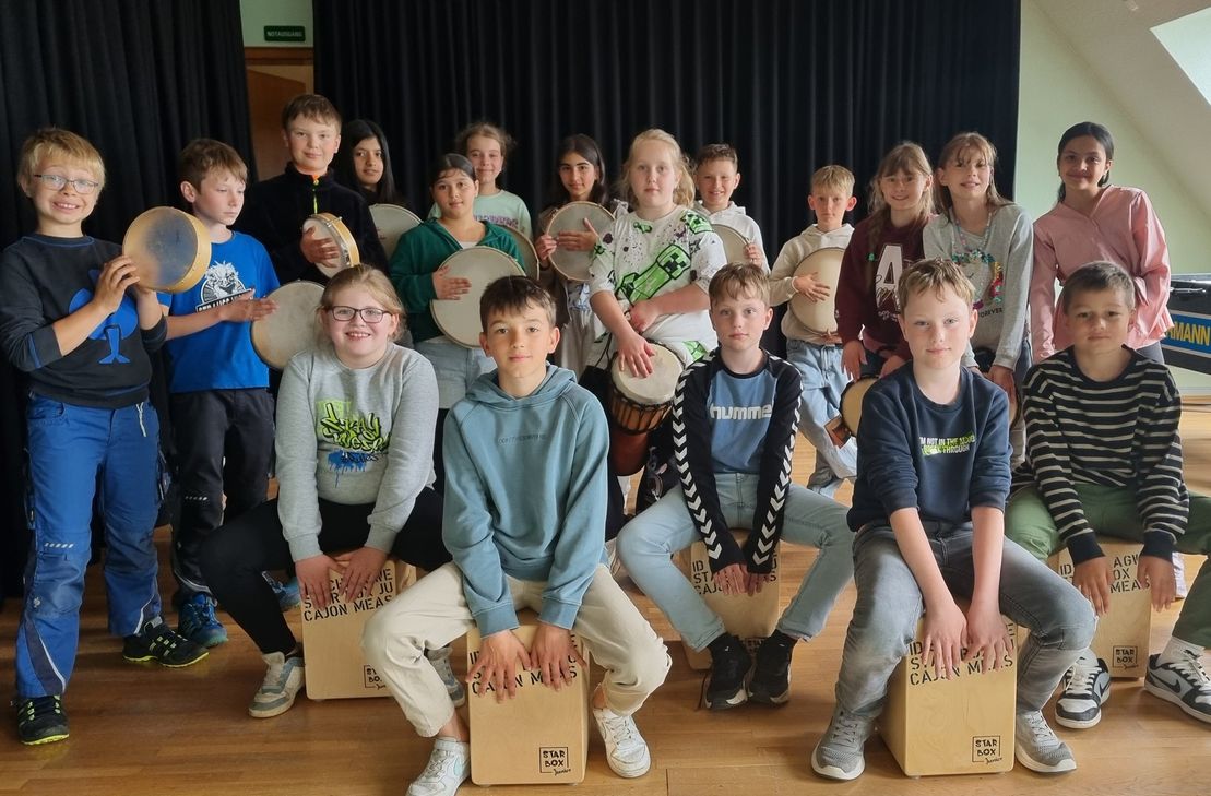 In der Projektwoche sollen die Schüler ein musikalisches Abenteuer erleben.