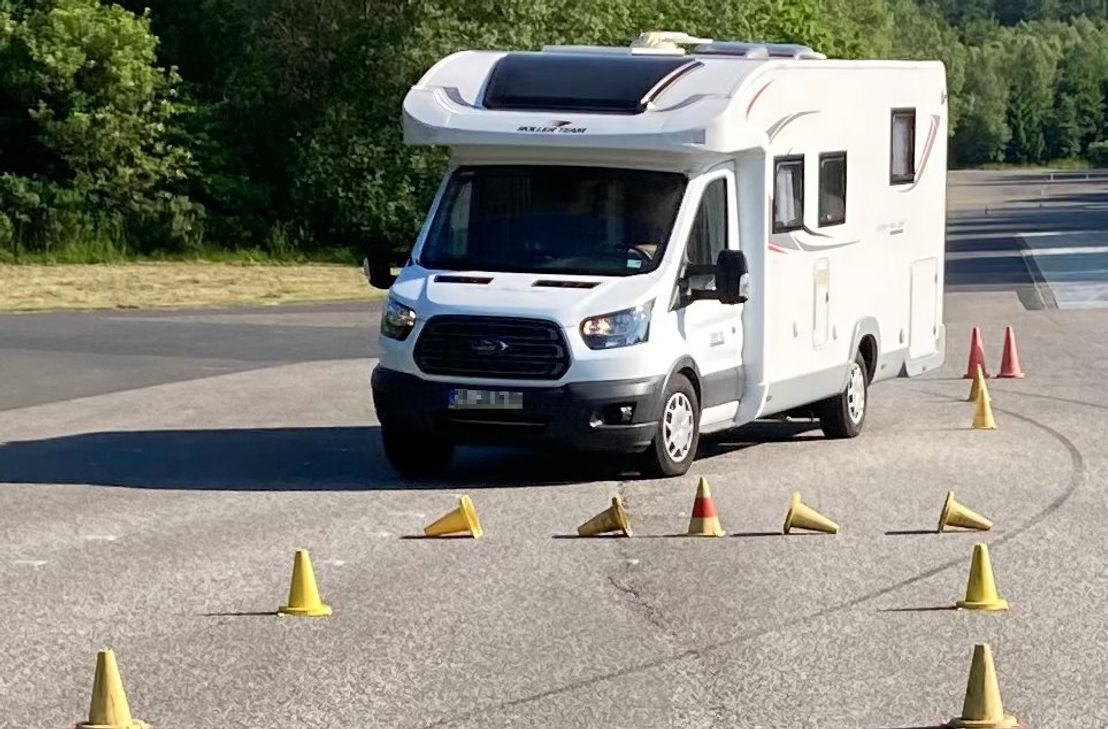 Fürs Wohnmobil-Sicherheitstraining am Samstag, 22. Mai, gibt's noch freie Plätze.