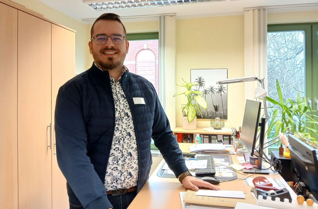 Diakon Tobias Gotre hat die Leitung der beiden rheinland-pfälzischen Hospize der Stiftung kreuznacher diakonie übernommen.