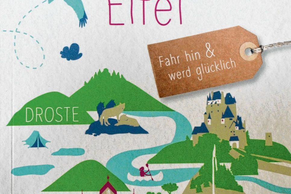 Angelika Koch hat sich quer durch die gesamte Eifel auf die Socken gemacht. Ihr Ziel: 80 Orte, an denen man auf die eine oder andere Weise glücklich sein kann. Foto: FF