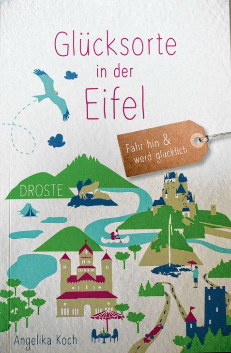 Angelika Koch hat sich quer durch die gesamte Eifel auf die Socken gemacht. Ihr Ziel: 80 Orte, an denen man auf die eine oder andere Weise glücklich sein kann. Foto: FF