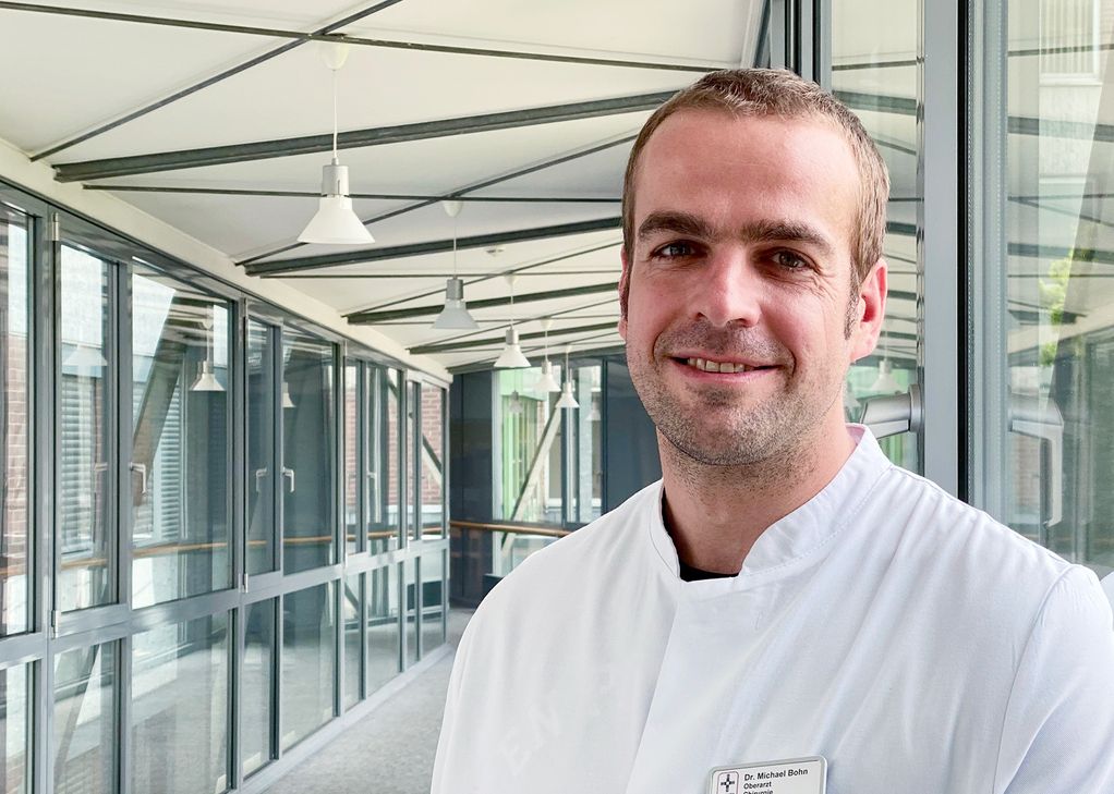 Dr. med. Michael Bohn ist Oberarzt an der Hunsrück Klinik in Simmern. (Foto: Stiftung kreuznacher diakonie)