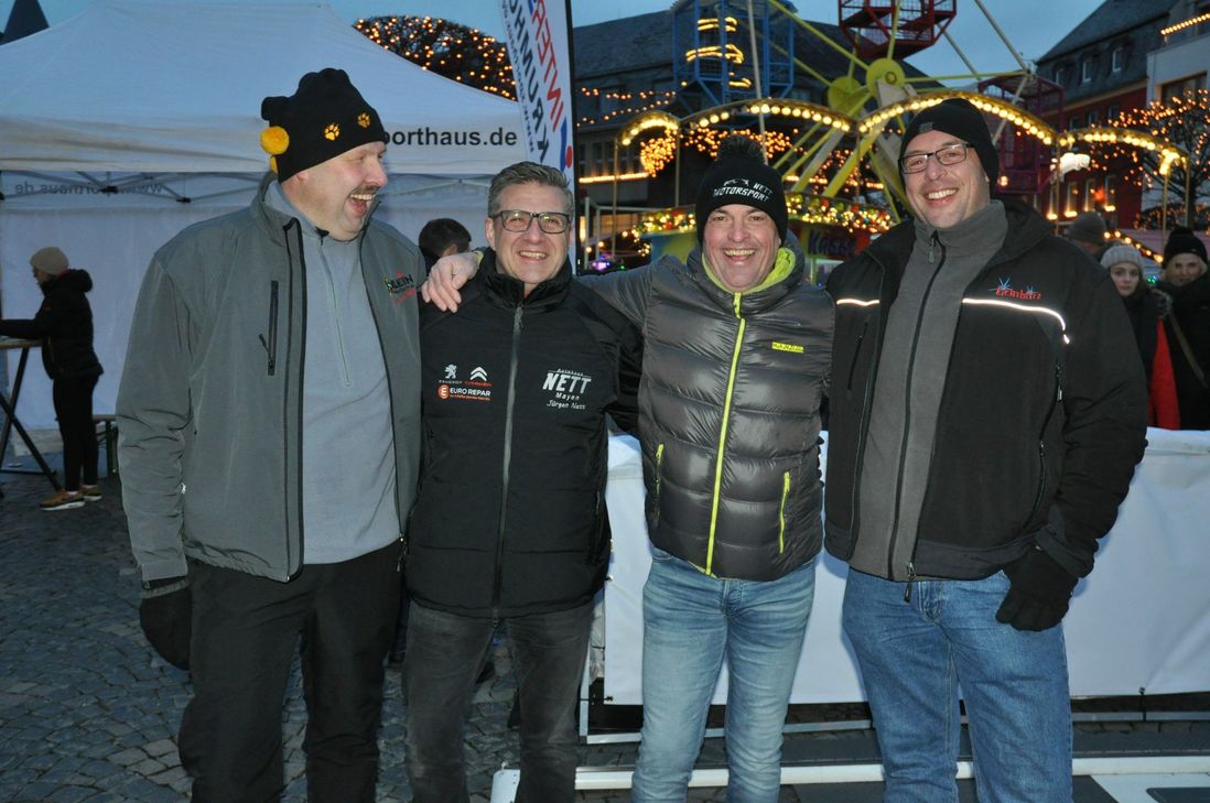 Die Hämmerzunft belegte mit dem Tagesschnellsten, Otmar Schacherbauer (2. v. l.), den zweiten Platz.