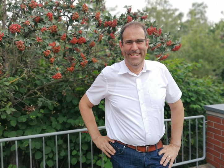 Landratskandidat Johannes Winckler (CDU) will den Kreis zum »Wasserstoff-Land« machen. Foto: Scholl