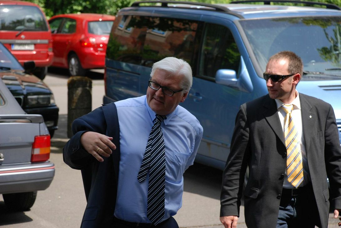 Bundespräsident Frank-Walter Steinmeier kommt nach Kirn. Foto: Klaus Desinger