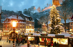 Ob es winterlich in der Monschauer Altstadt wird ist noch offen. Jedoch wurde ein buntes Programm für den Weihnachtszauber in der Fachwerkidylle zusammengestellt.