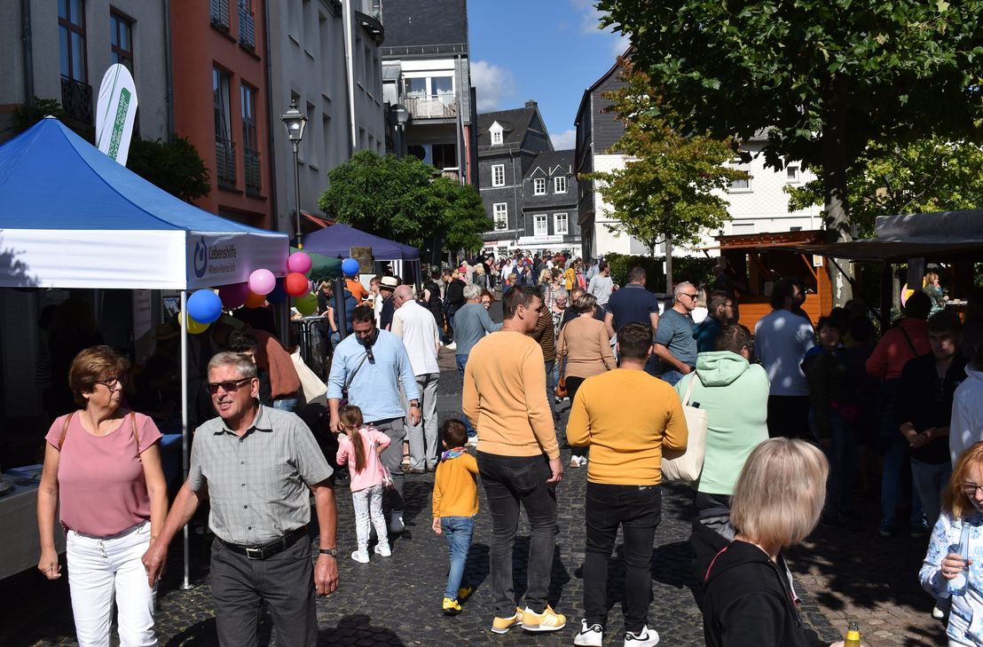 Bestes Bürgerfest-Wetter und volle Gassen gab es im letzten Jahr. Darauf hofft man in Kastellaun erneut.