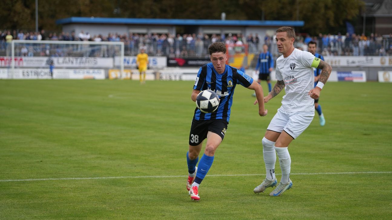 Noah Herber mit der Nummer 38 bei den Moselstädtern.