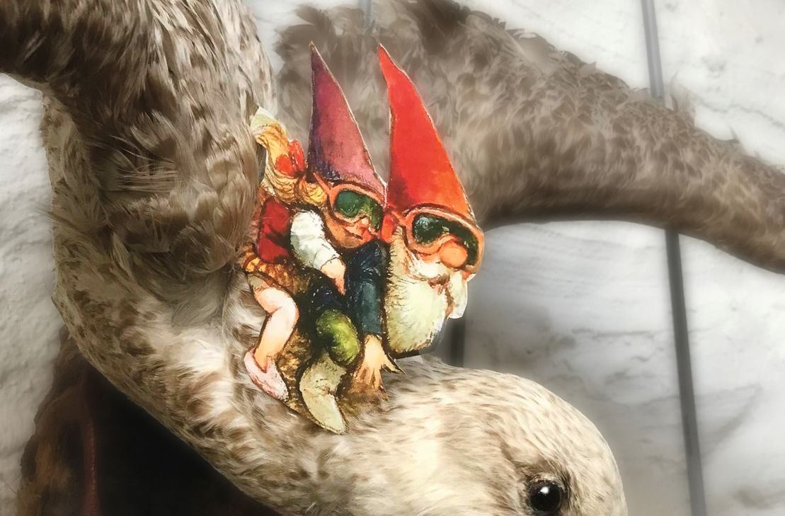 Die berühmten »Kabouters« von Rien Poortvliet werden im Erlebnismuseum zum Leben erweckt. Die wunderbaren Illustrationen verleihen der Ausstellung ihren besonderen Zauber.