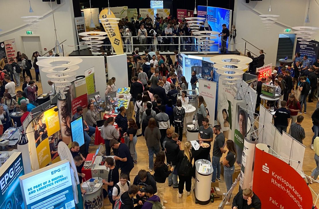 Die Azubi-Messe in Boppard.