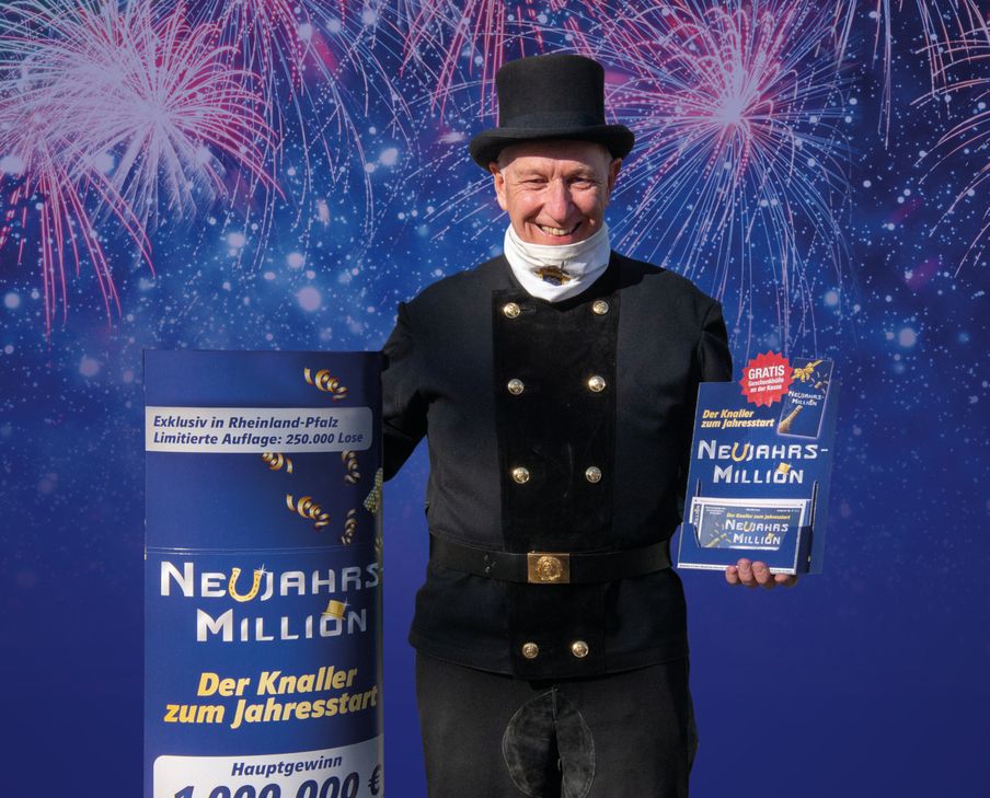 Der WochenSpiegel verlost 50 Lose für die »Neujahrs-Million« von Lotto RLP. Foto: Seydel