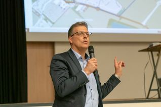 Das Teilstück der Blayer Straße, das - wenn es nach den Plänen der Stadtverwaltung geht - ausgebaut werden soll. Foto: Wintgen