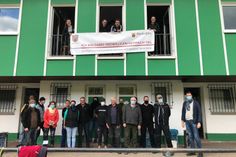 TUS Reil: Säuberung vom gesamten Sportplatzgelände innen und außen. Fotos: Sonja Mindermann