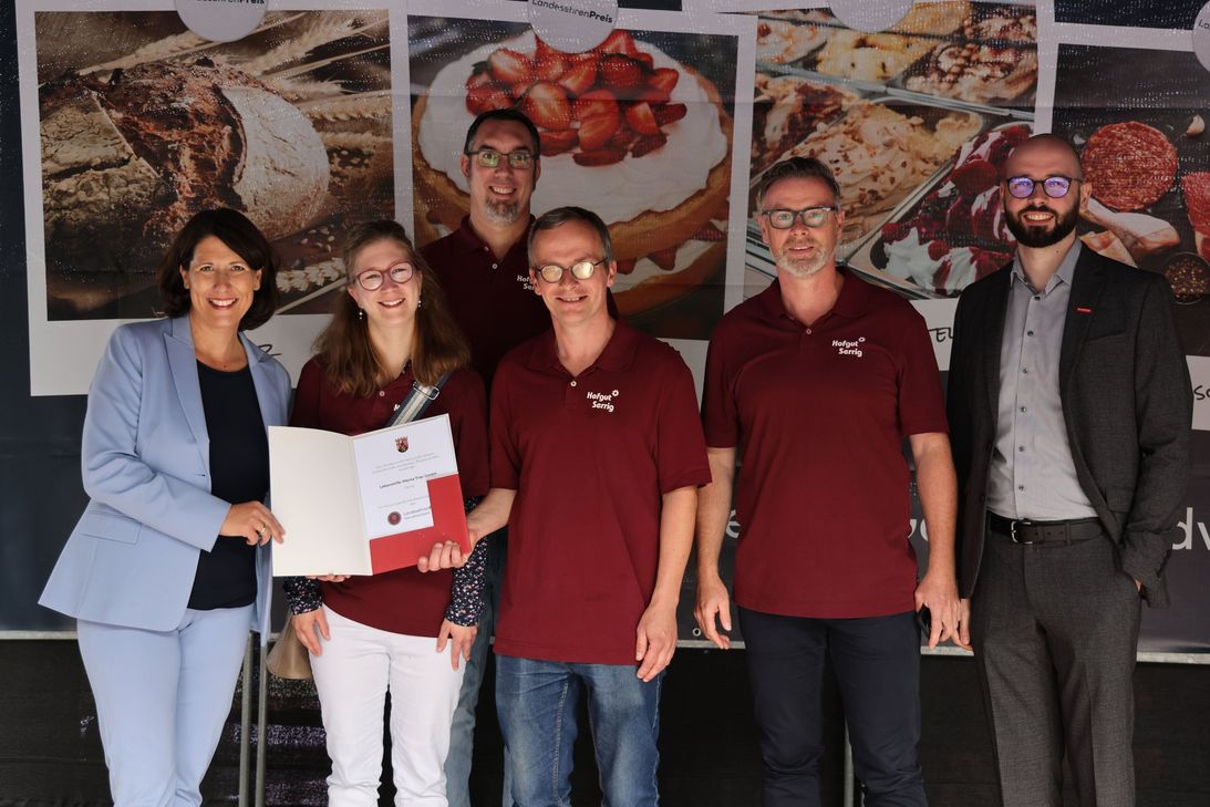 Übergabe des  Landesehrenpreises im Genusshandwerk.