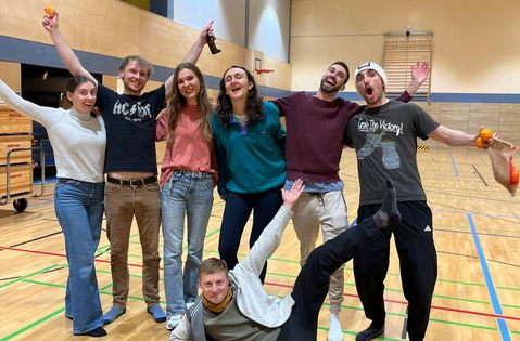 Erfolgreiche Mannschaft des TSV3 (Turniersieger)