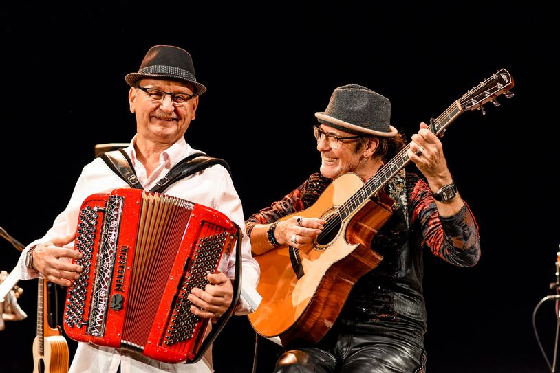 Marcel Adam und Christian di Fantauzzi mit ihrem Duo »Akkordeonissimo«