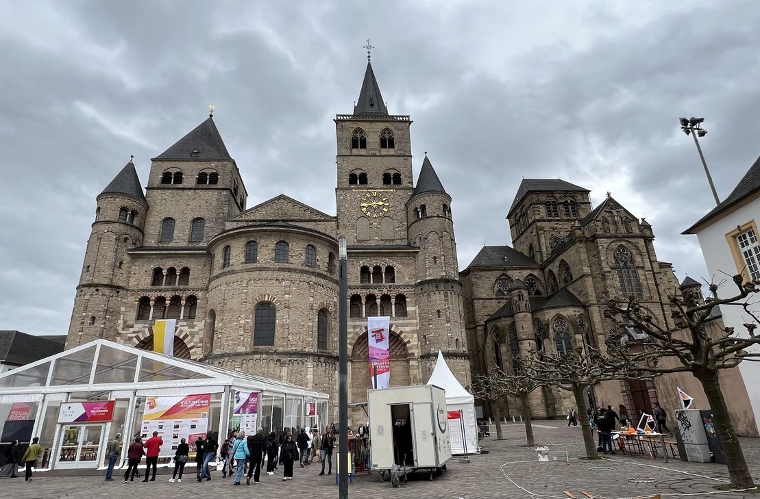 Der Trierer Dom.