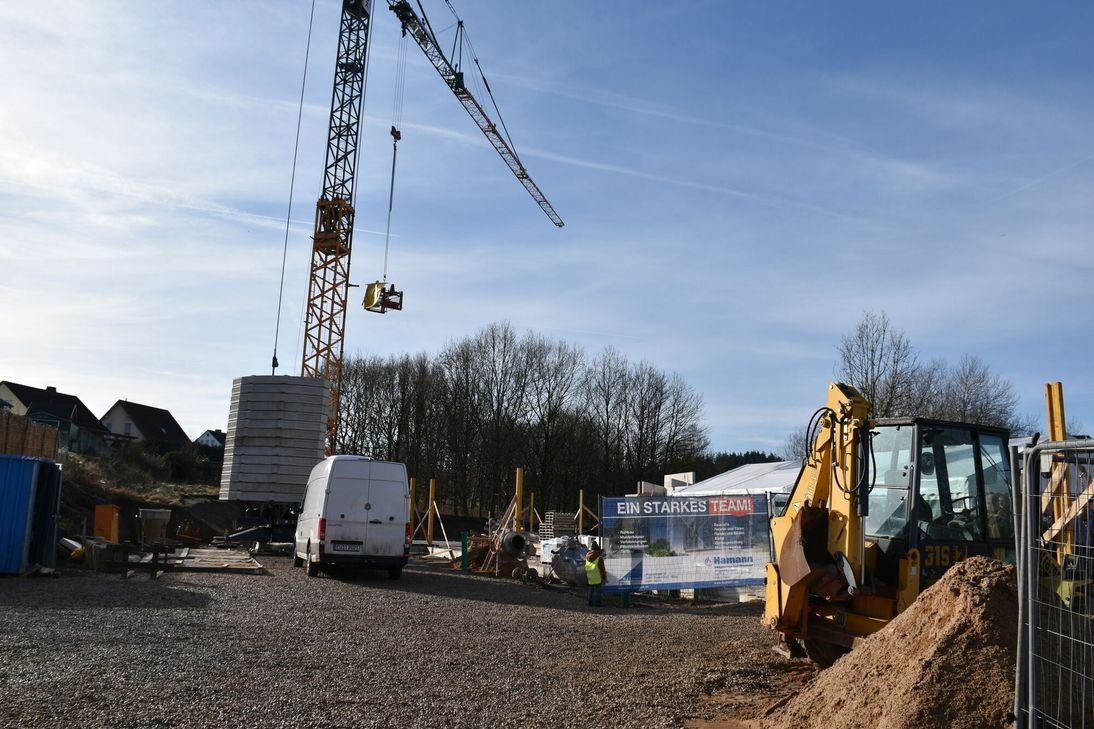 Bis zum Frühjahr 2025 soll der neue Kindergarten fertiggestellt sein.