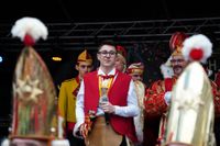 Küfer Joos beim Weiberfastnacht 2023 in Euskirchen