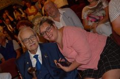 Ehrenpreisträger Peter Pries und Tochter Sylvia.