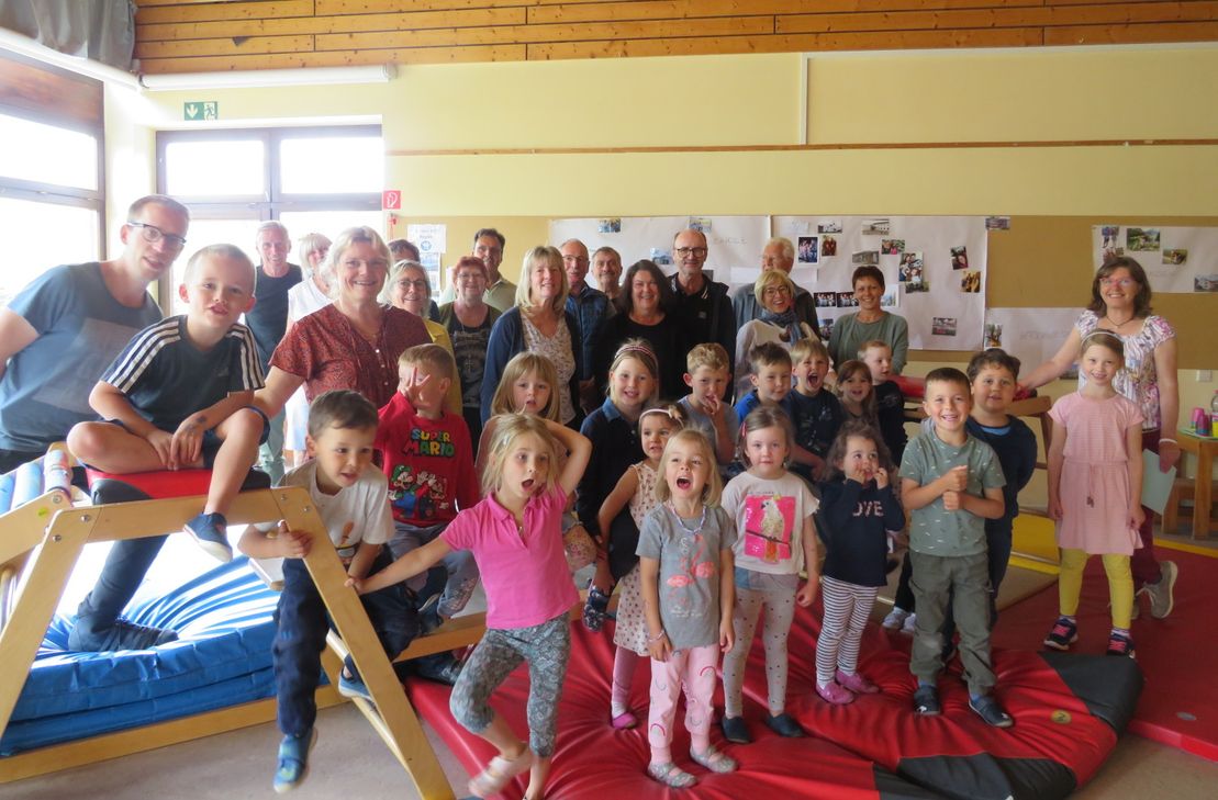 Die Kindertagesstätte Abenteuerland in Boppard-Buchholz hatte zu Großelternnachmittagen eingeladen.