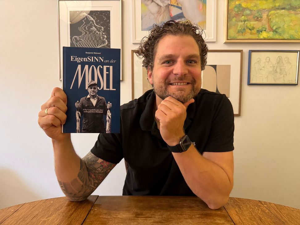 Der gebürtige Moselaner Benjamin Weinand sorgt mit seinem Buch »EigenSinn« derzeit für Gesprächsstoff an der Mosel.