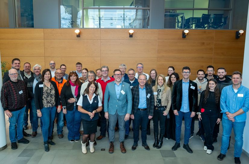 Die Simmerner Delegation besuchte die Partnerstadt Roeser in Luxemburg zum Austausch und Planung gemeinsamer Projekte.