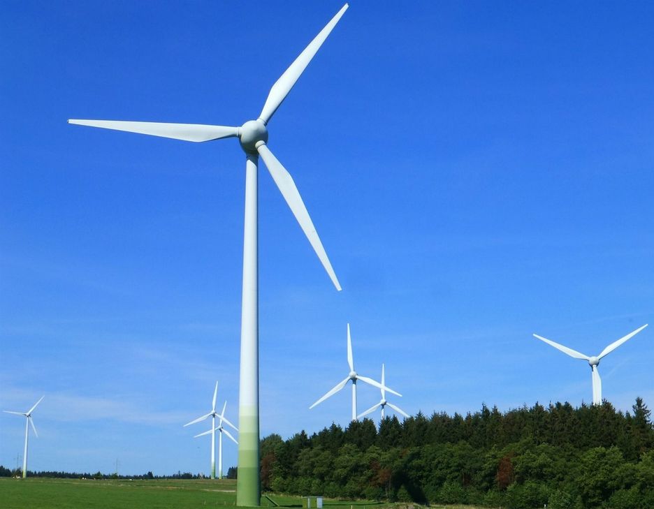 Der Windpark Lammersdorf soll weiter ausgebaut werden. Neben zwei neun bereits genehmigten Windenergieanlagen sollen nun drei weitere Windräder dazu kommen.