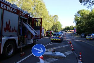 Bei dem Unfall wurde eine Person schwer verletzt und wurde ins Krankenhaus gebracht. Foto: Agentur SIKO