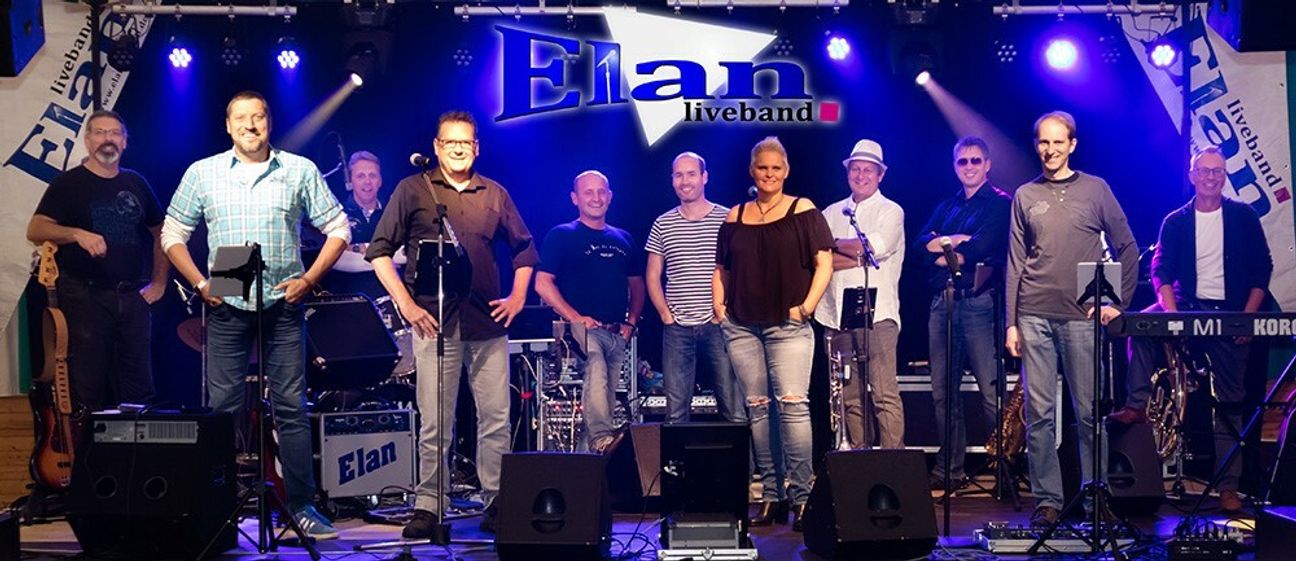 Die Cover-Band »Elan« lädt am Samstag, 19. August zum Partyabend der Monschauer Musikwoche.