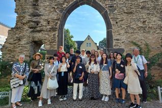 Eine Stadtführung stand natürlich auch mit auf dem Programm.